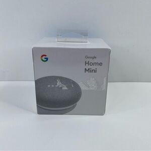 Google Home Mini Smart Speaker Google Assistant Chalk (GA00210-US) NIB